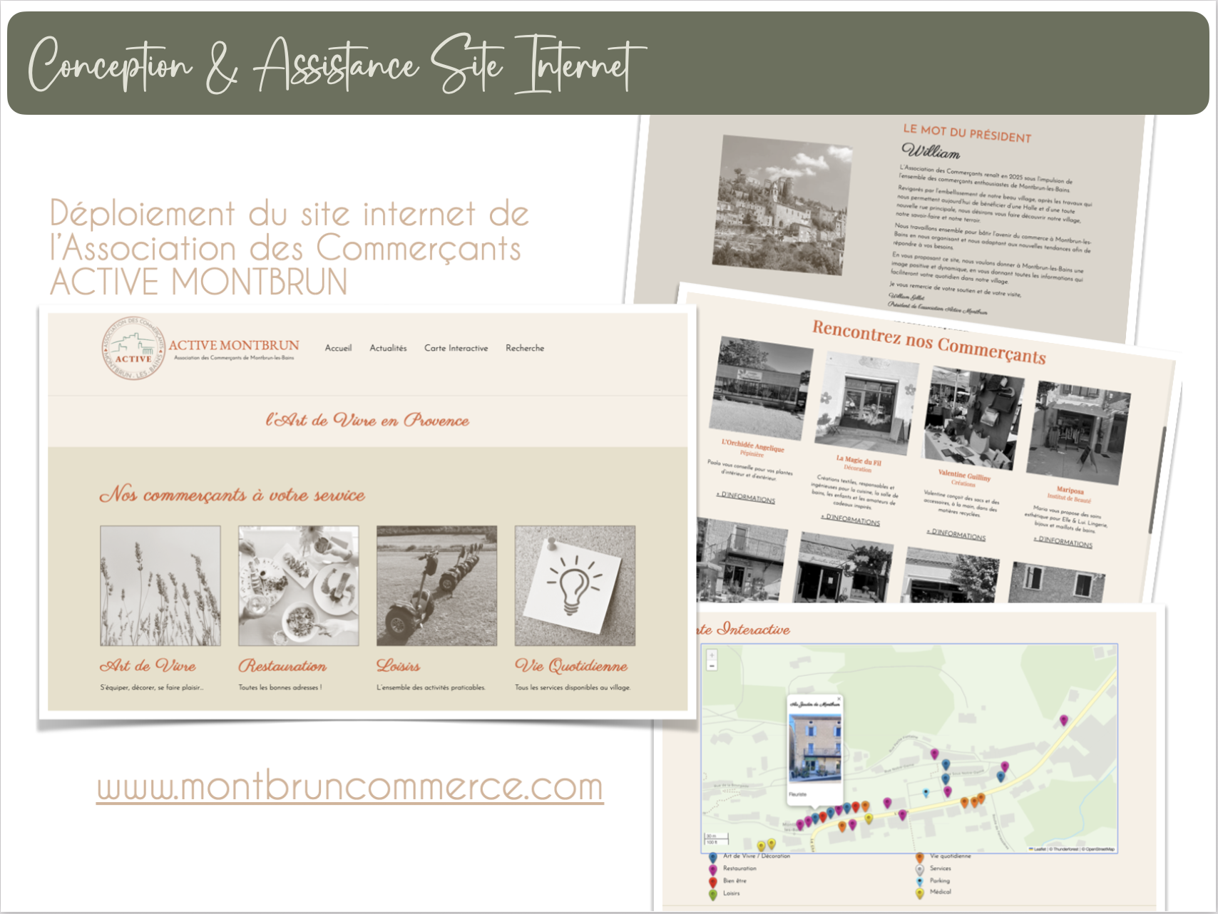 Déploiement Site internet & Facebook